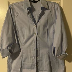 Lands End 3/4 sleeve dress shirt